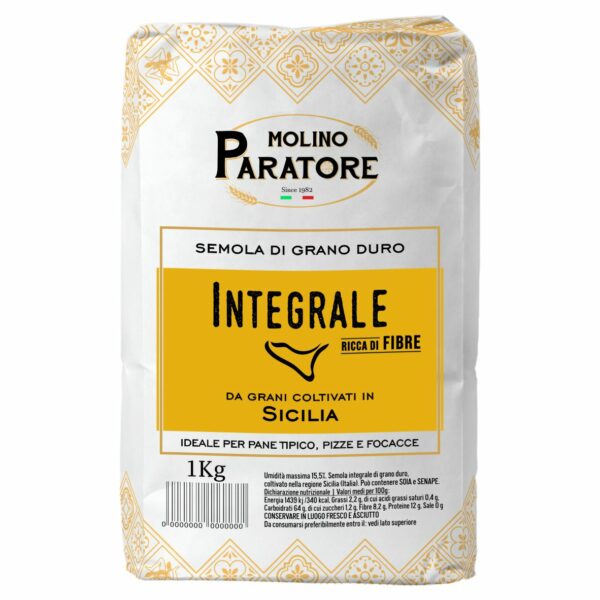 Semola Integrale Rimacinata